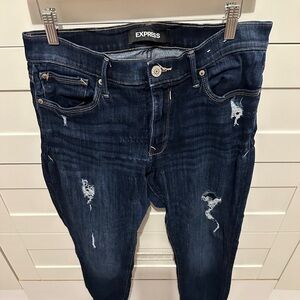 Express jeans - distressed